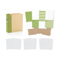 Simple Stories SN@P! Binder 6x8 Inch Green (10772)